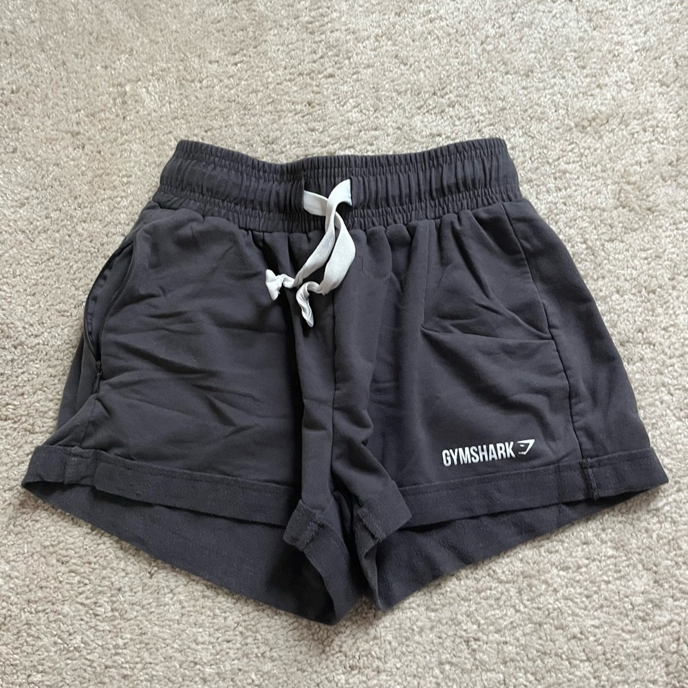 Gymshark Women's Charcoal Shorts